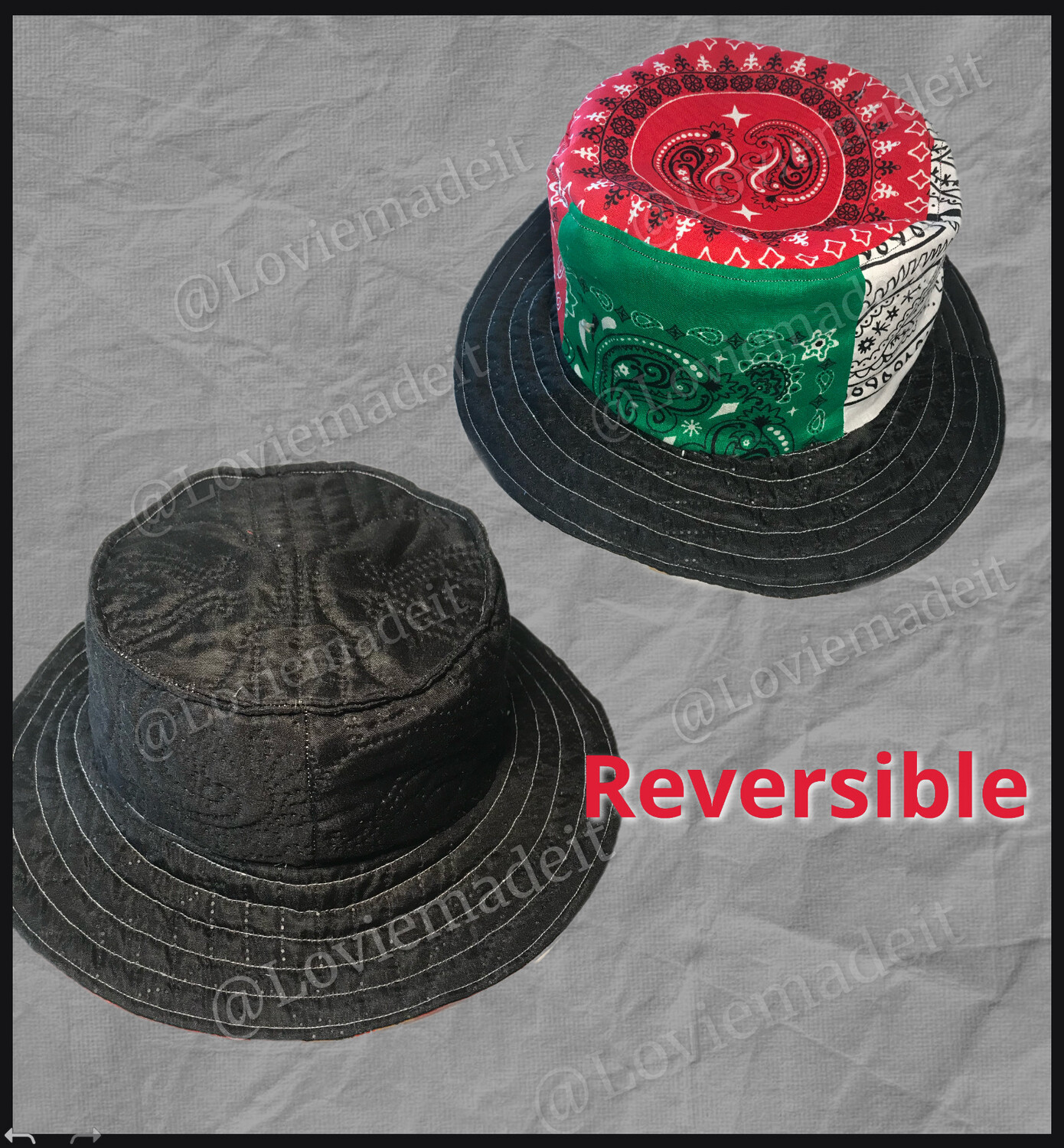 Reversible Bucket Hat