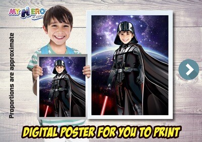 Darth Vader Poster, Star Wars Dark Side Poster, Dark Side Poster, Darth Vader Decor, Darth Vader Gifts, Darth Vader Wall Decor. 498
