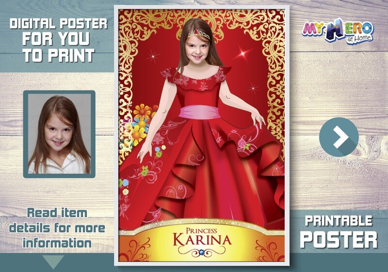Princess Elena of Avalor Poster, Princess Elena Photo Poster, Princess Elena of Avalor Gifts, Custom Princess Elena of Avalor Decor. 517