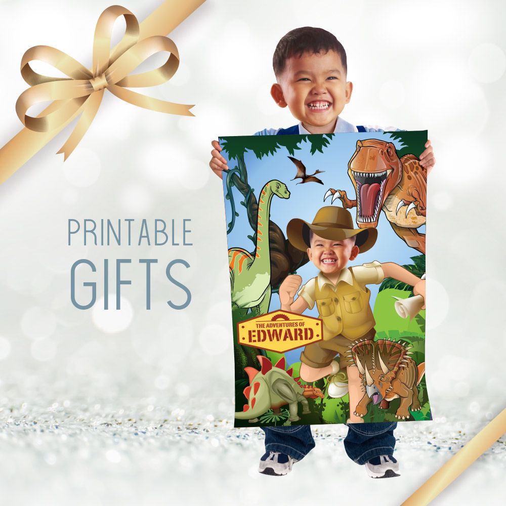 Dinosaurs Gifts with photo, Printable Dinosaurs Gifts, Personalized Dinosaurs print, Gifts for Dinosaurs fans, Dinosaurs Wall Decor. 2176