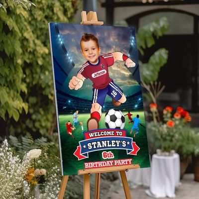 Independiente Medellin Welcome sign, Letrero Bienvenida Fiesta Futbol, DMI welcome sign, Fiesta de Independiente Medellin. 2241WS