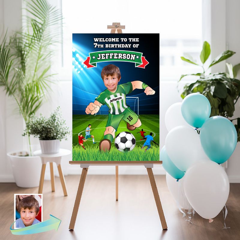 Atlético Nacional Welcome sign, Bienvenidos Fiesta Futbol, Welcome sign Atlético Nacional, Futbol entrance party. 2279WS