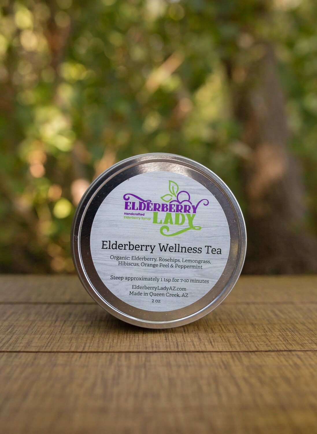 Organic Elderberry Wellness Loose Leaf Tea