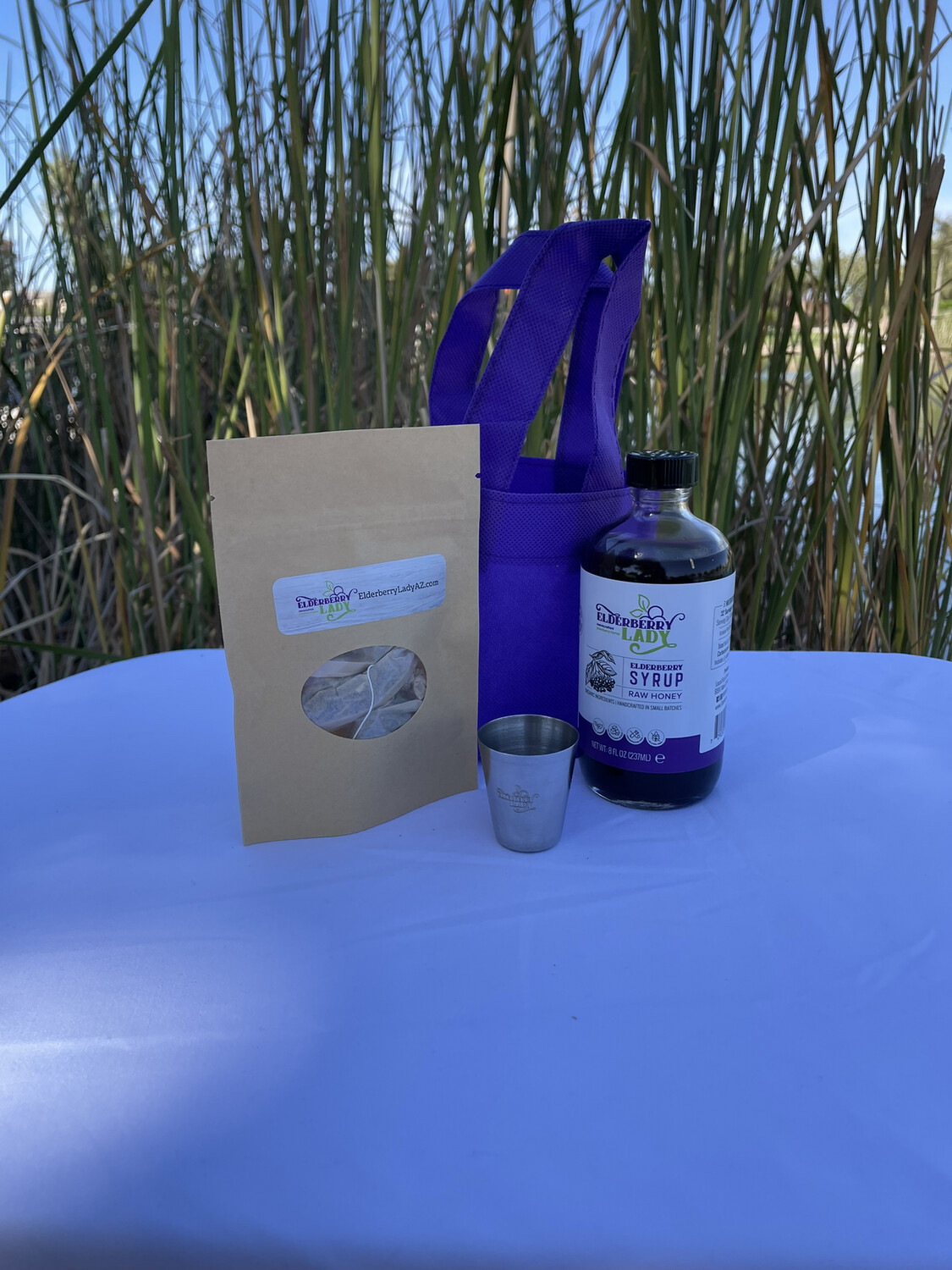 Elderberry Syrup/Tea Gift Set