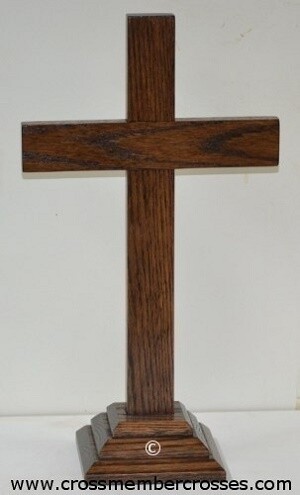 Traditional Wood Table Crosses