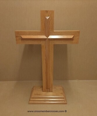Traditional Wooden Cross Pulpits
