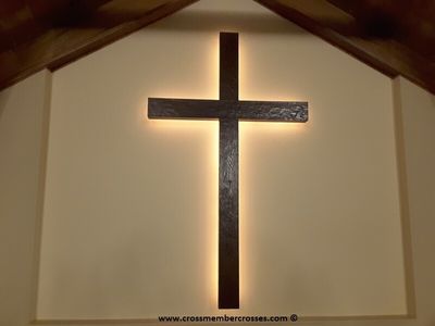 Old Style Rustic Rugged Wooden Crosses