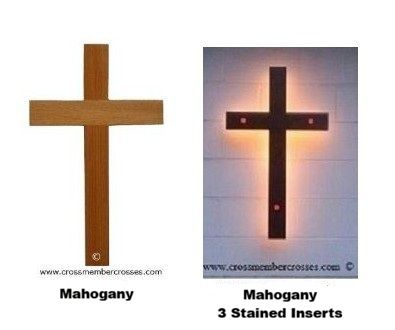 Exterior Wall Crosses / Unfinished / 36" to 120"