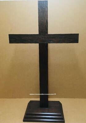 Old Rustic Wooden Beam Altar Crosses