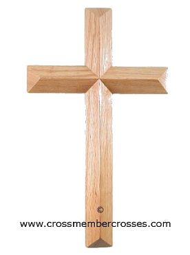 25% Discount - Single Layer Beveled Crosses - 8" - 10" - 12"