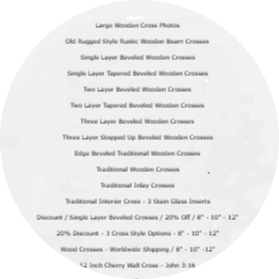 Crossmember Crosses Sitemap