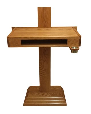 Wooden Cross Pulpits- Custom Sizes