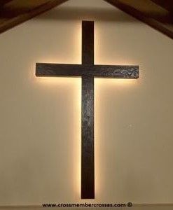 Wooden Wall Crosses / 8" to 120"