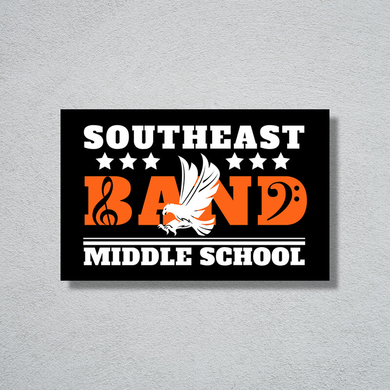 Fundraiser Band Spirit Sticker (Donation)