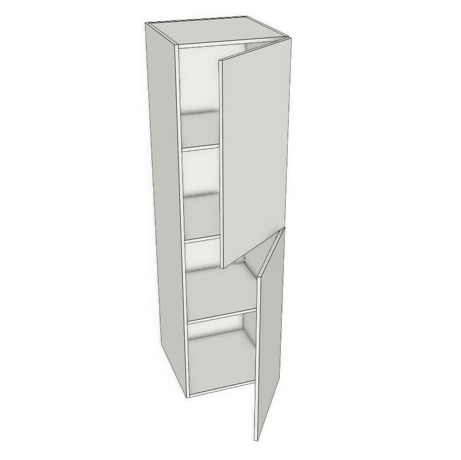 Tall Cabinets - White Melamine (12" - 18")