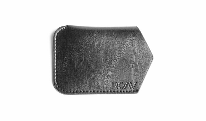 BLACK LEATHER POUCH
