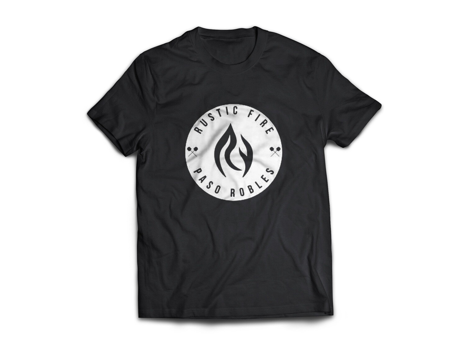 Rustic Fire Black Tee Spotlight