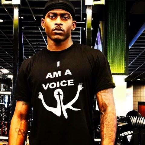 I AM A VOICE Men&#39;s Short Sleeve Shirt