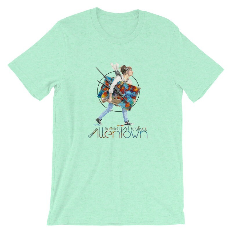 Short-Sleeve Unisex T-Shirt - 61st Allentown Art Festival