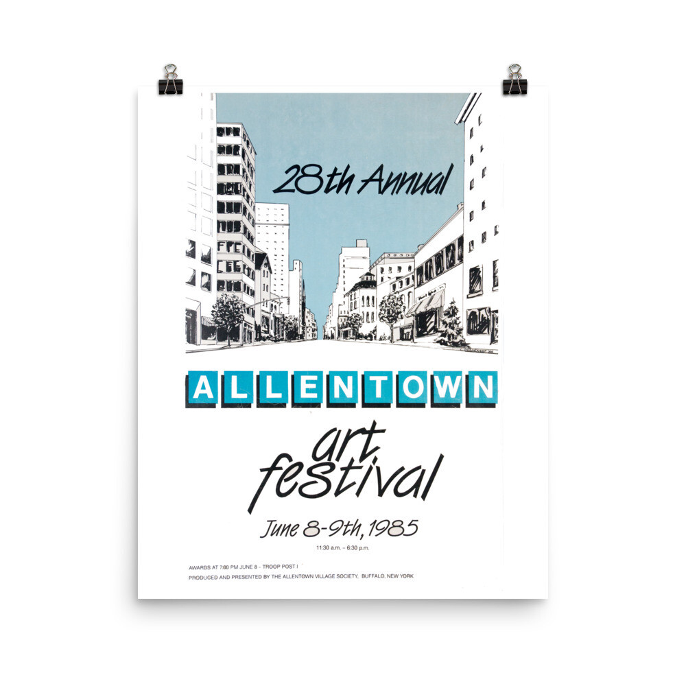28th Allentown Art Festival, Size: 16×20