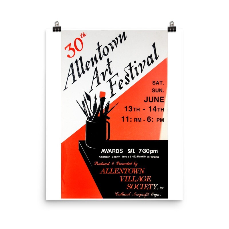 30th Allentown Art Festival, Size: 16×20