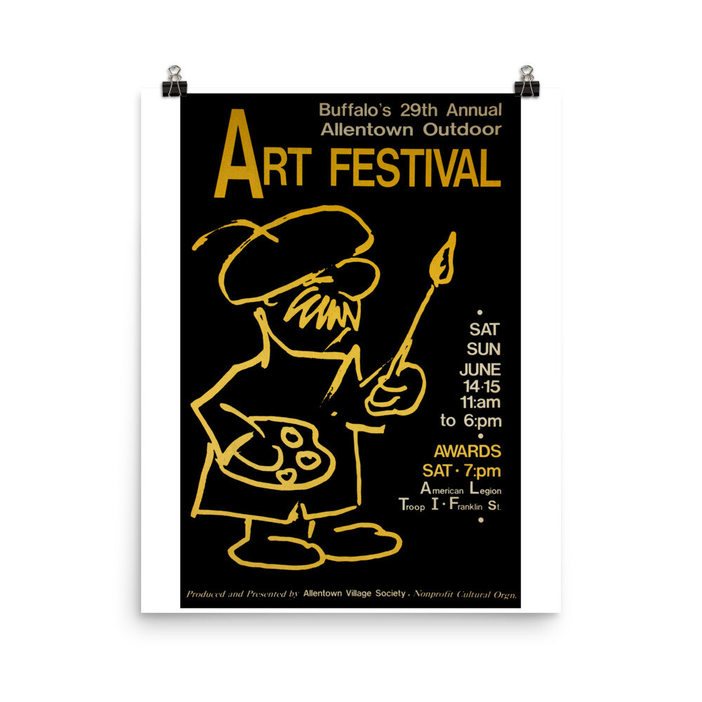 29th Allentown Art Festival, Size: 16×20