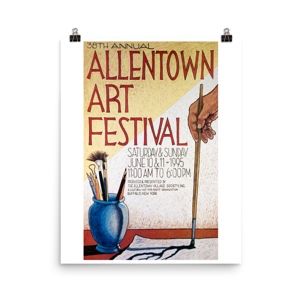 38th Allentown Art Festival, Size: 16×20