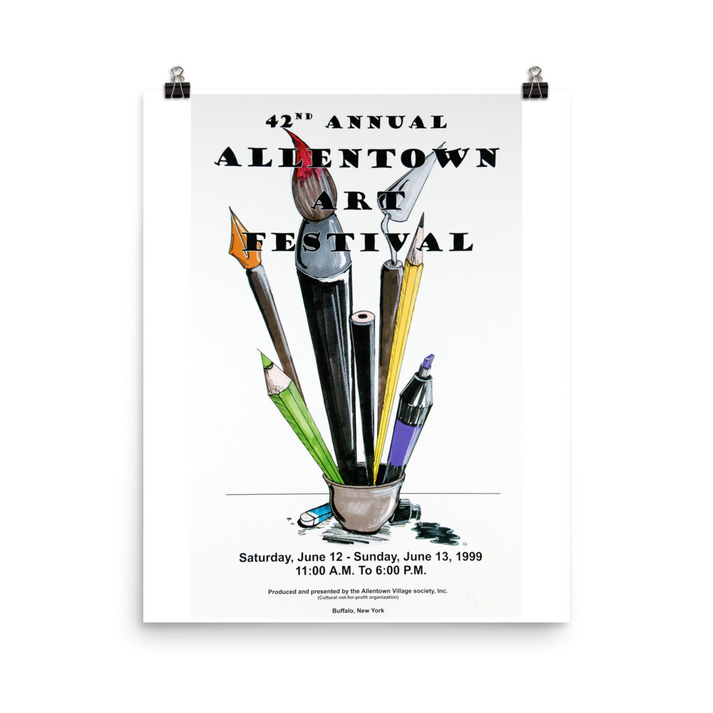 42nd Allentown Art Festival, Size: 16×20