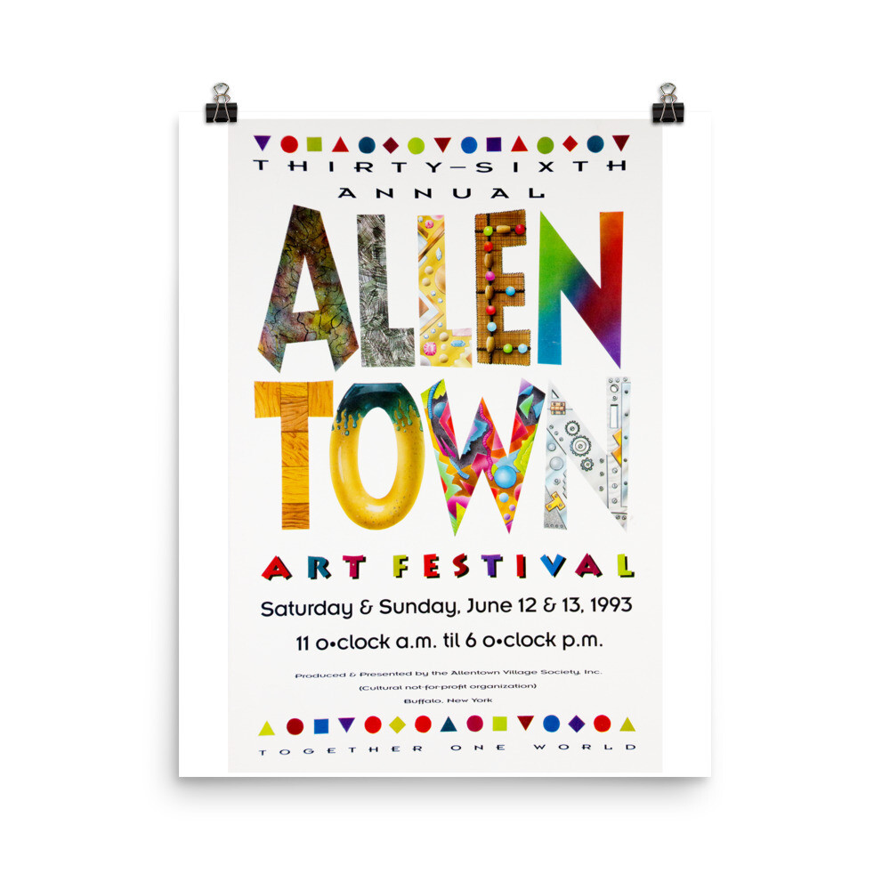 36th Allentown Art Festival, Size: 16×20