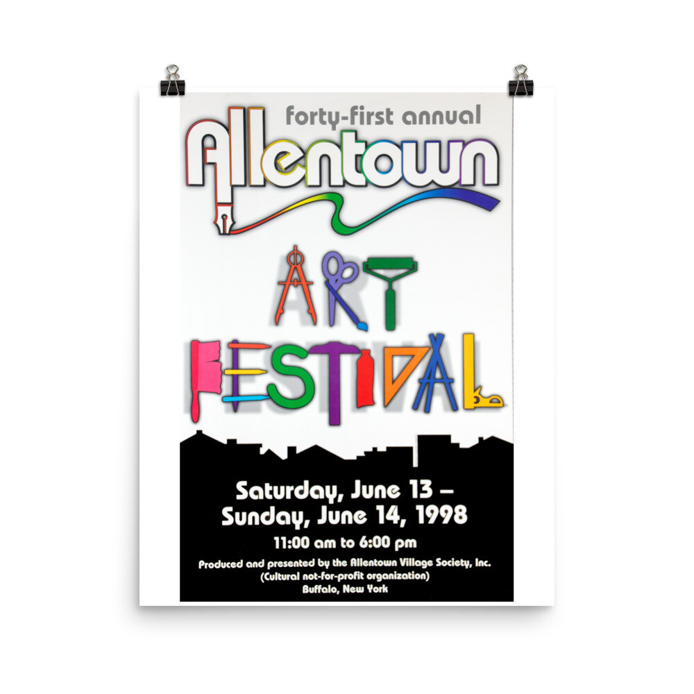 41st Allentown Art Festival, Size: 16×20