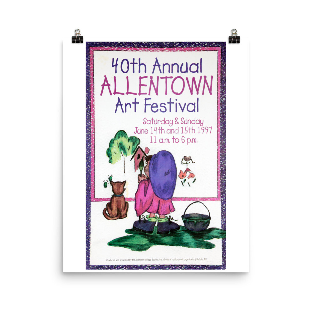 40th Allentown Art Festival, Size: 16×20
