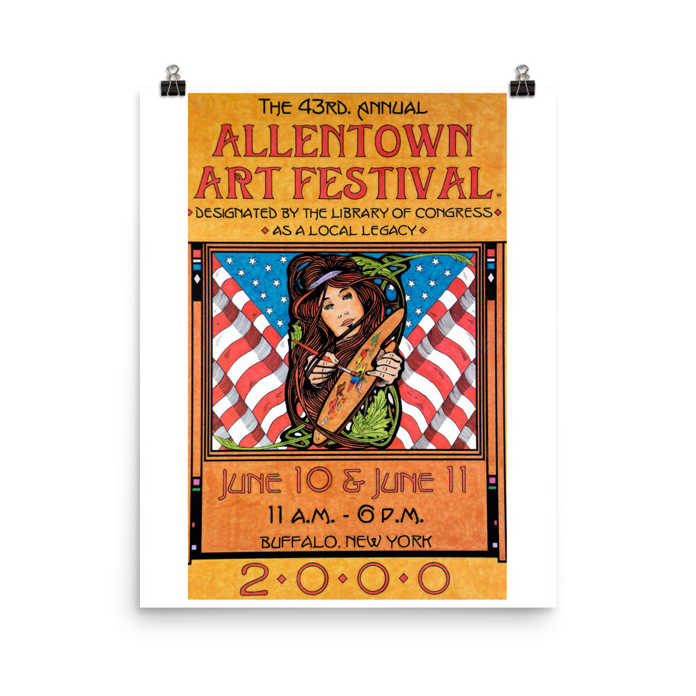 43rd Allentown Art Festival, Size: 16×20