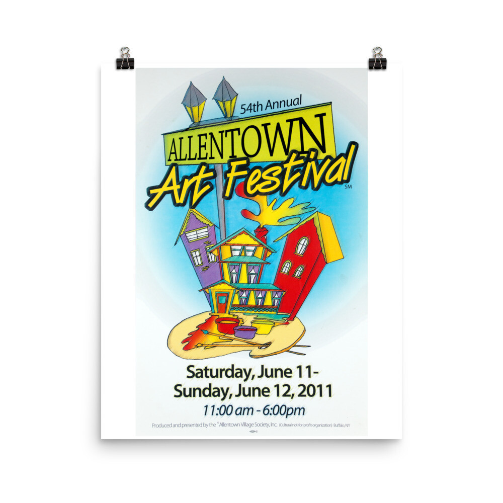 54th Allentown Art Festival, Size: 16×20