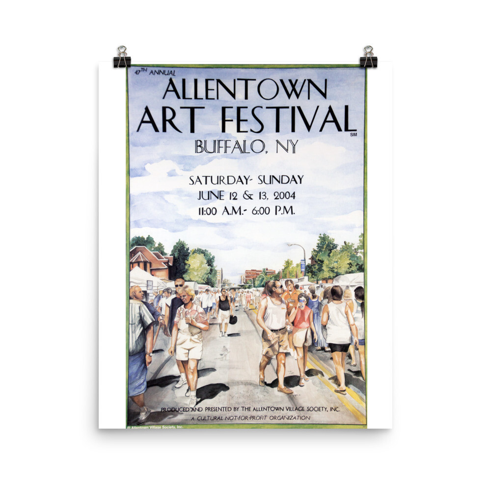 47th Allentown Art Festival, Size: 16×20