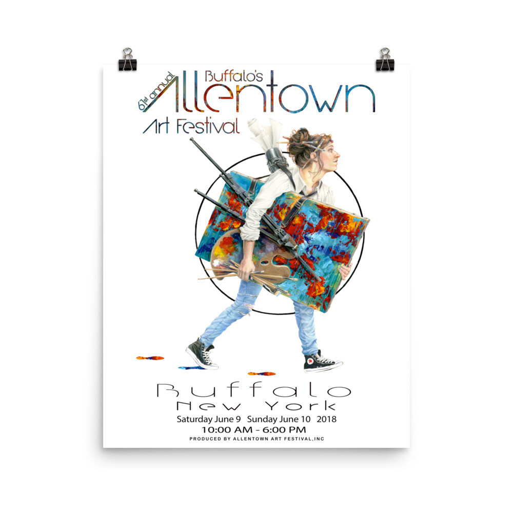 61st Allentown Art Festival, Size: 16×20