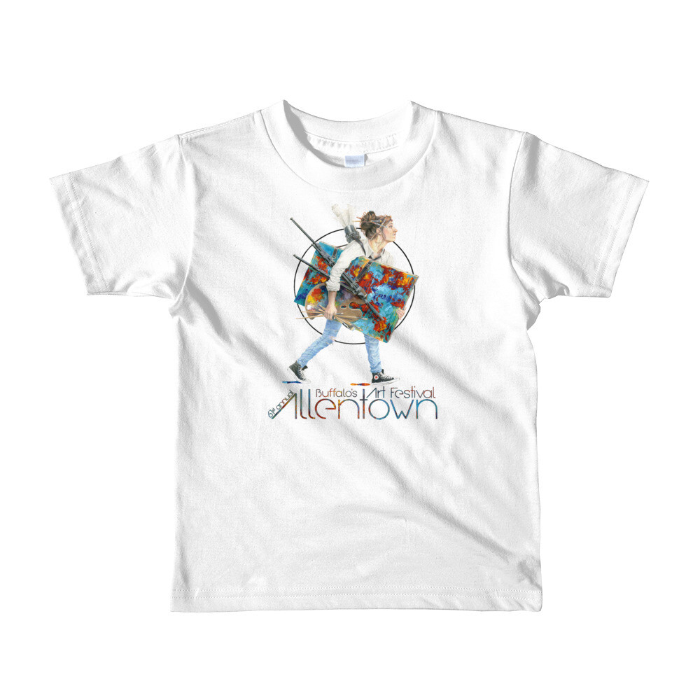 61st Allentown Art Festival Short sleeve kids t-shirt, Color: White, Size: 2yrs