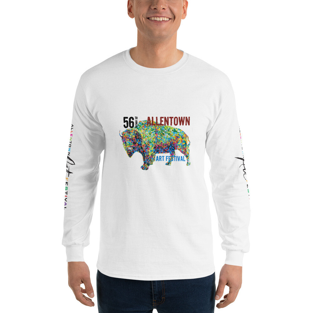 56th Allentown Art Festival - Long Sleeve T-Shirt - Printing Front & Sleeves