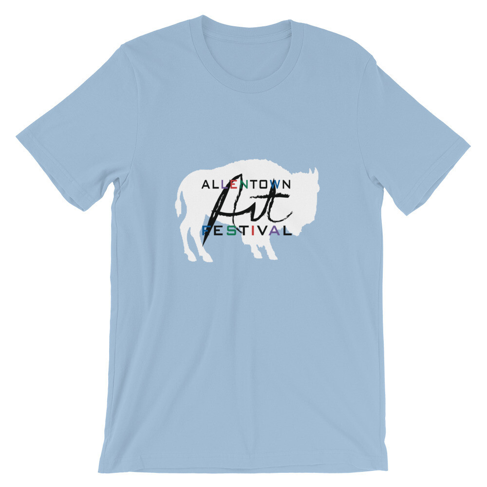 Allentown Art Festival Buffalo Logo - Short-Sleeve Unisex T-Shirt