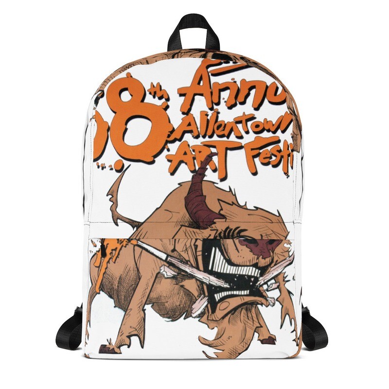 58th Allentown Art Festival - All Over Print Backpack