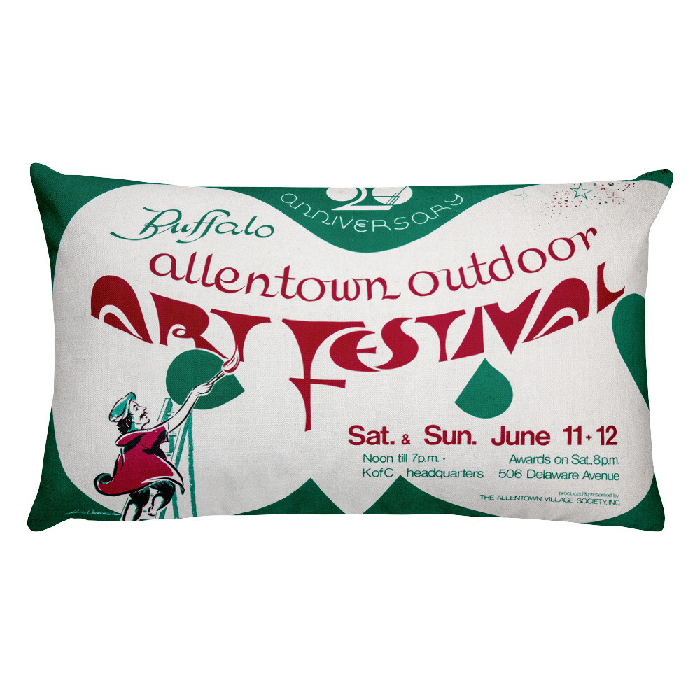 20th allentown art Festival / Logo - Premium Pillow