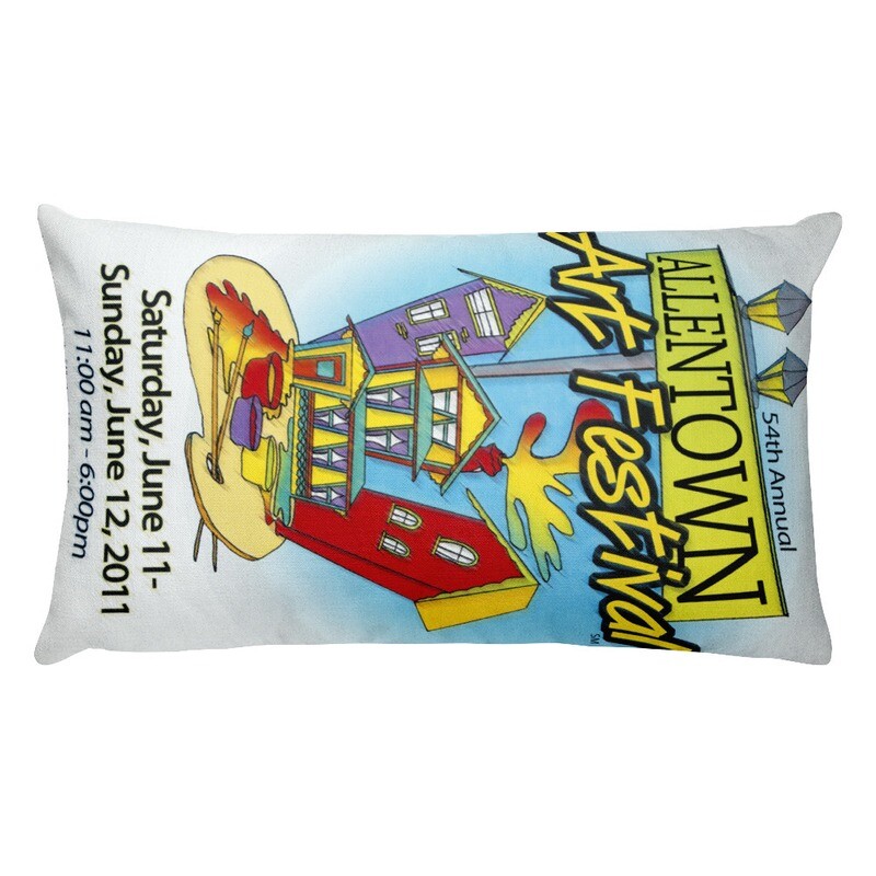 54th Allentown Art Festival / Logo - Premium Pillow