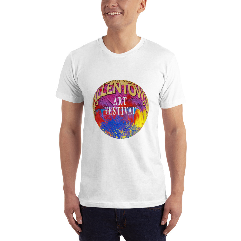 59th Allentown Art Festival - T-Shirt American Apparel, Color: White, Size: S