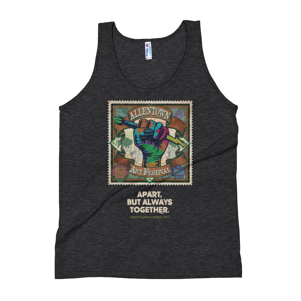 2020 1st Place Unisex Tank Top, Color: Tri-Black, Size: XS