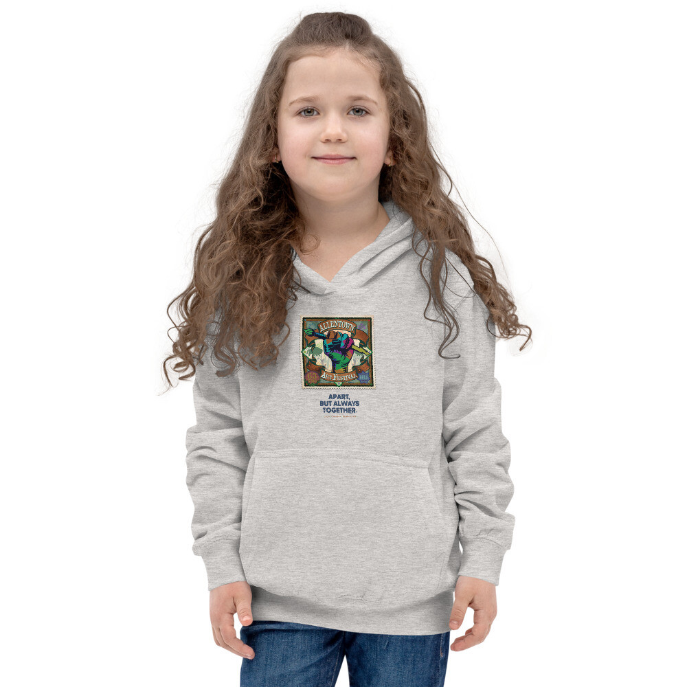 2020 Kids Hoodie, Color: Heather Grey, Size: XS