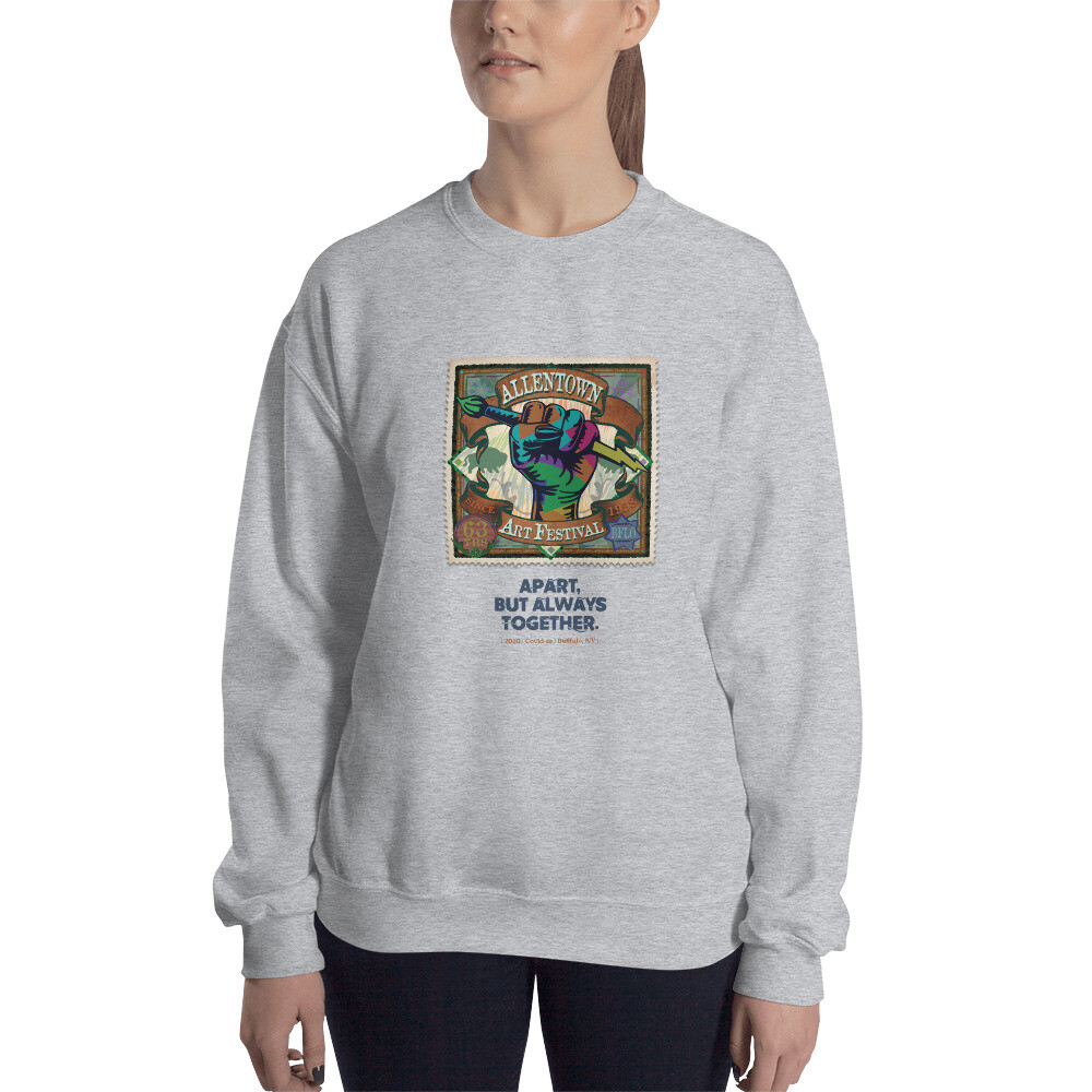 2020 Unisex Sweatshirt, Color: Sport Grey, Size: S