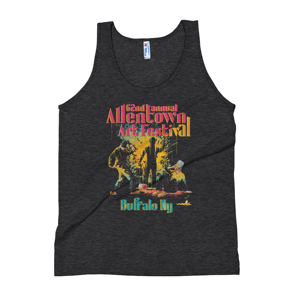 62nd 1st Place Unisex Tank Top, Color: Tri-Black, Size: XS