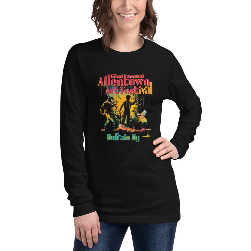 62nd 1st Prize Unisex Long Sleeve Tee, Color: Black, Size: XS