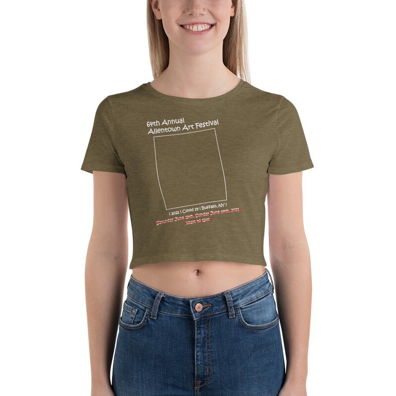 64th Annual Allentown Art Festival &quot;cancelled&quot; Women’s Crop Tee