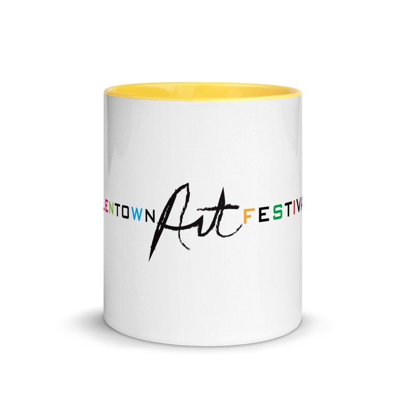 2022 65th Allentown Art Festival Mug with Color Inside