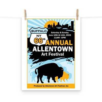 2023 - 3rd Place - Allentown Art Festival Poster